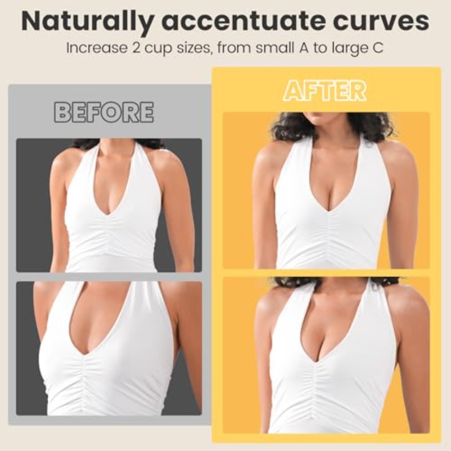 Double Sided Sticky Bra Insert - Push Up Bra Silicone 评论和价格