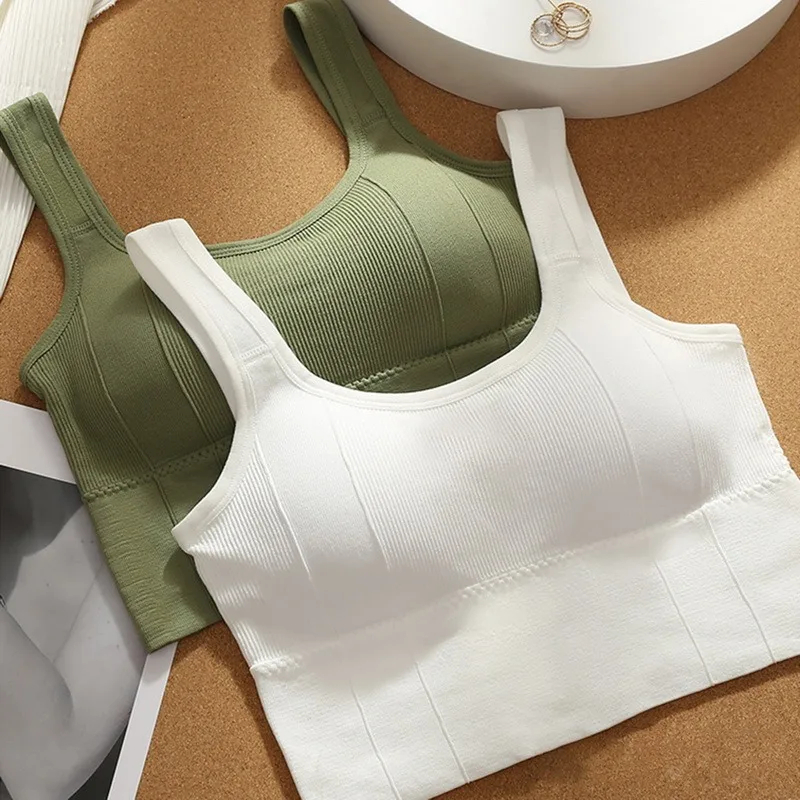 Crop Tops for Women with Built - Wirefree Bra Comfort 评论和价格