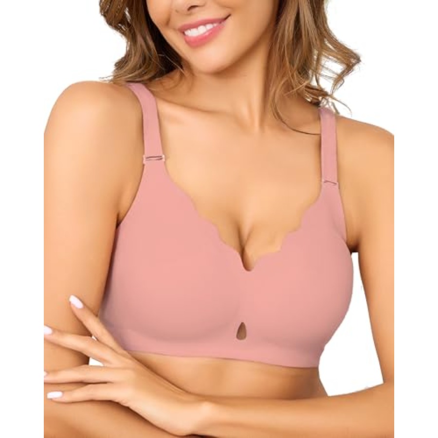 Women Wireless Seamless Bra -  - Full Coverage Bra 评论和价格