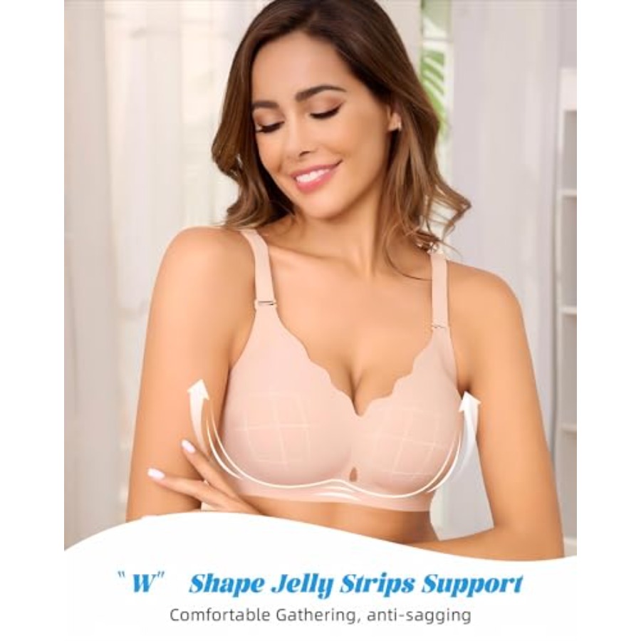 Women Wireless Seamless Bra -  - Full Coverage Bra 评论和价格