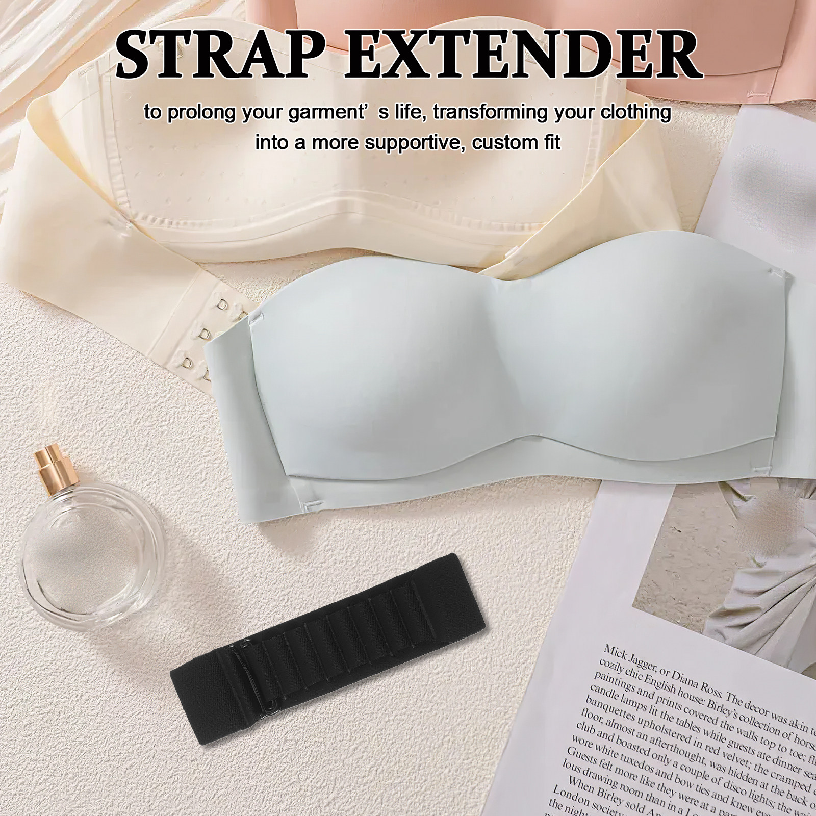 6Pcs Bra Strap Extender Clips  - Sports Bra Racerback 评论和价格
