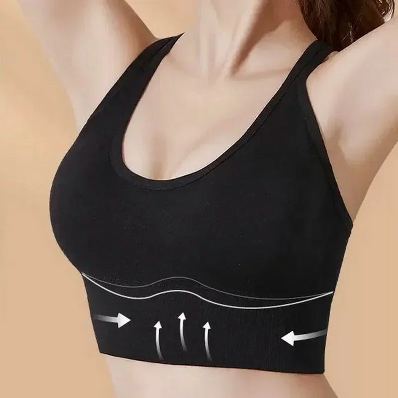 Shockproof Buckle Sports Bra W - T Shirt Bra Seamless 评论和价格
